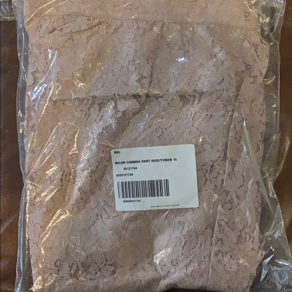 🆕NWT BHLDN Cambria Skirt - blush pink lace maxi - Picture 16 of 16
